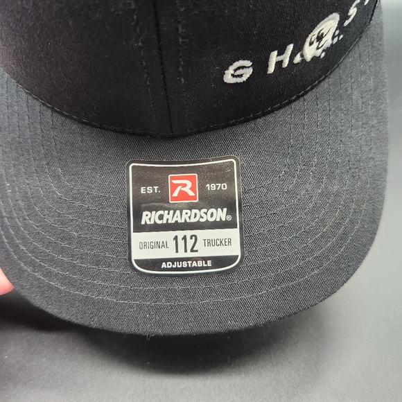 New Richardson Style -112 Black Adjustable Snapback Ghost Cap - Picture 5 of 13